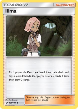 Ilima 121/149 - SM Base Set Reverse Holofoil
