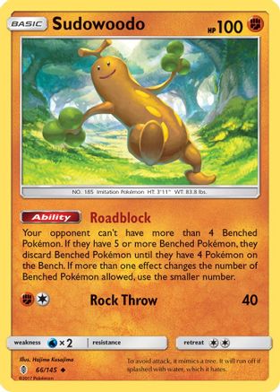 Sudowoodo 066/145 - SM  Guardians Rising