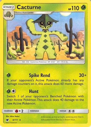 Cacturne 006/111 - SM  Crimson Invasion