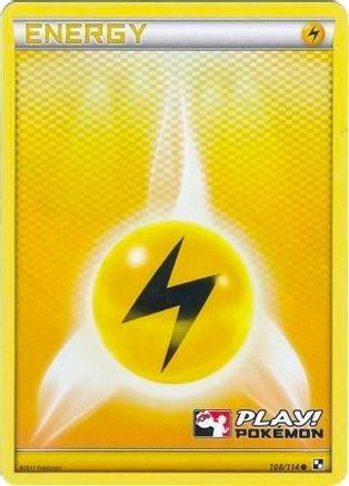Lightning Energy (Play! Pokemon) 108/114 - League & Championship Cards Holofoil