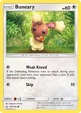 Buneary 106/156 - SM  Ultra Prism