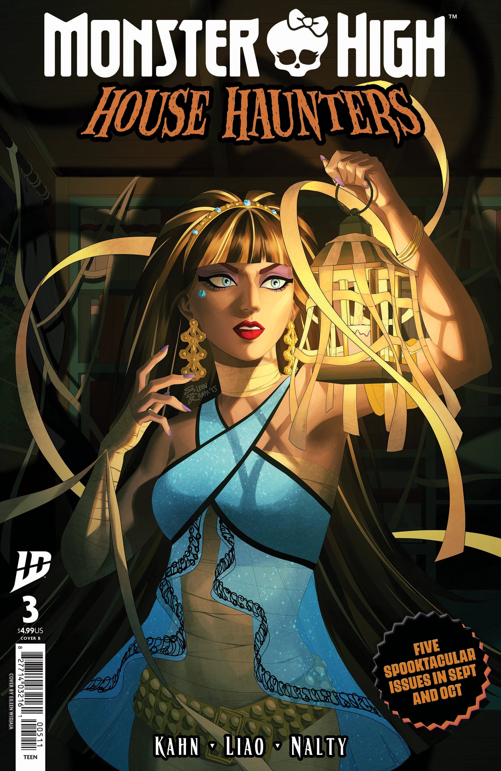 Monster High House Haunters #3 B Eileen Widjaja (10/01/2025) Idw