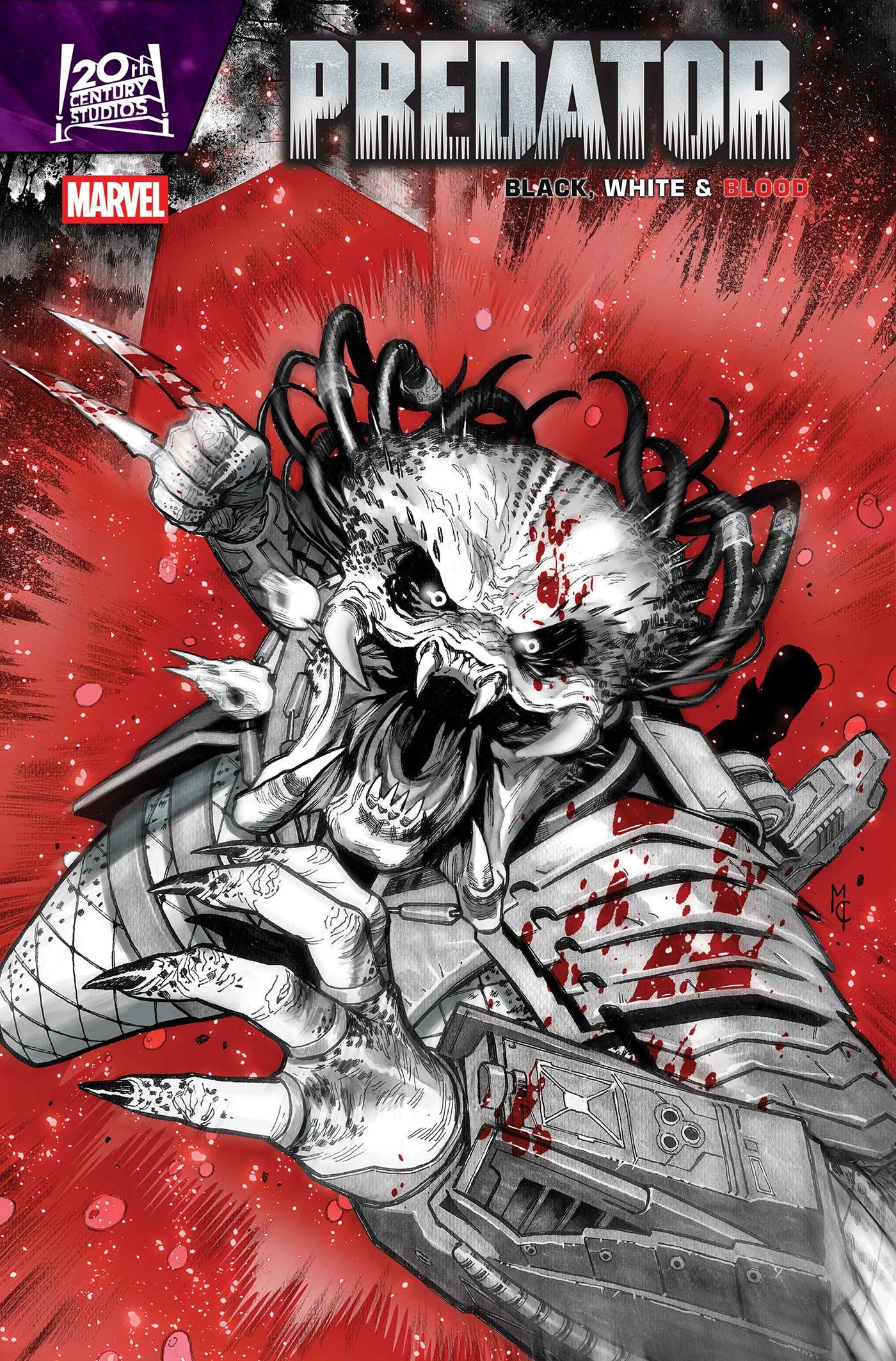 Predator Black White & Blood #3 A Martin Coccolo Steve Foxe (09/24/2025) Marvel