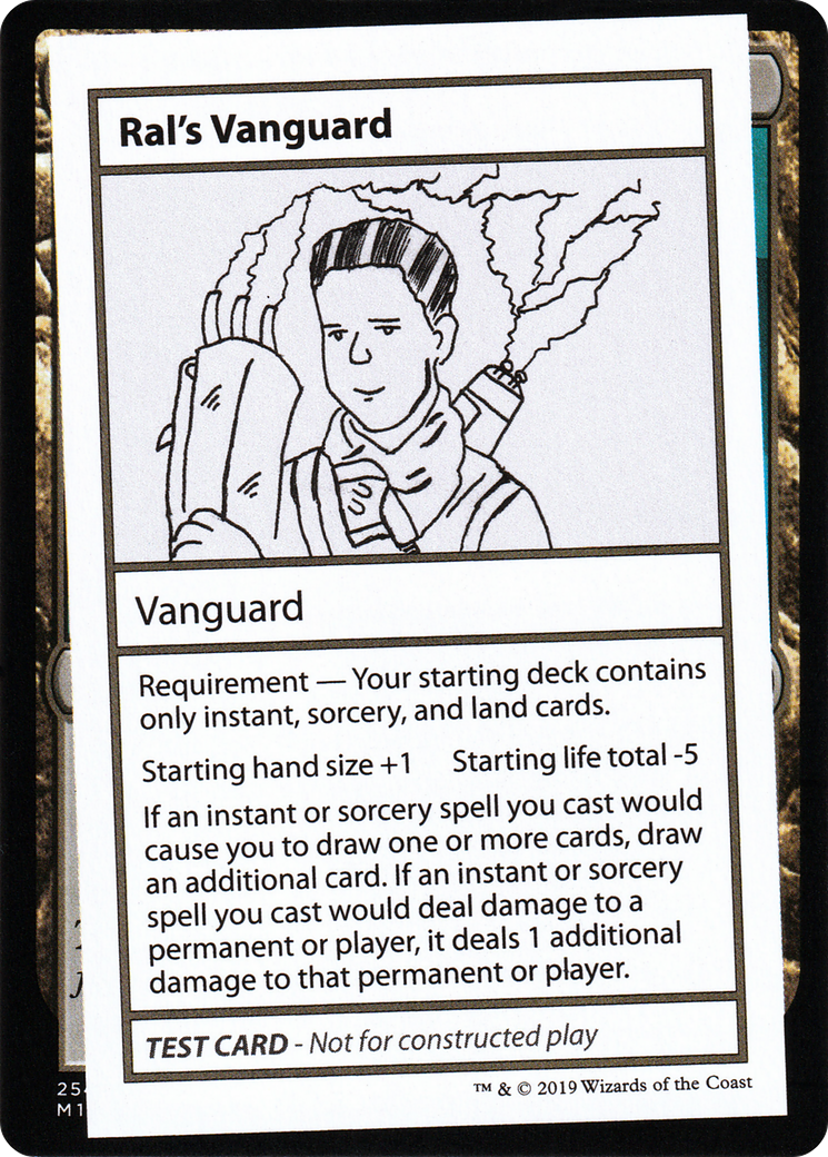 Ral's Vanguard (CMB1-001) - Mystery Booster Playtest Cards 2021