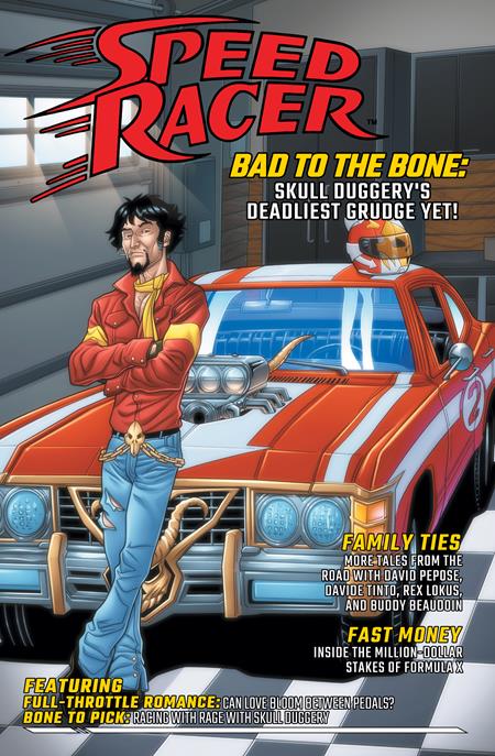 Speed Racer #3 C 1:10 Chris Batista Car Magazine Homage Unlock Variant (10/01/2025) Mad Cave