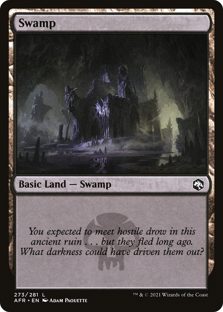 Swamp (273) [Dungeons & Dragons: Adventures in the Forgotten Realms] Foil