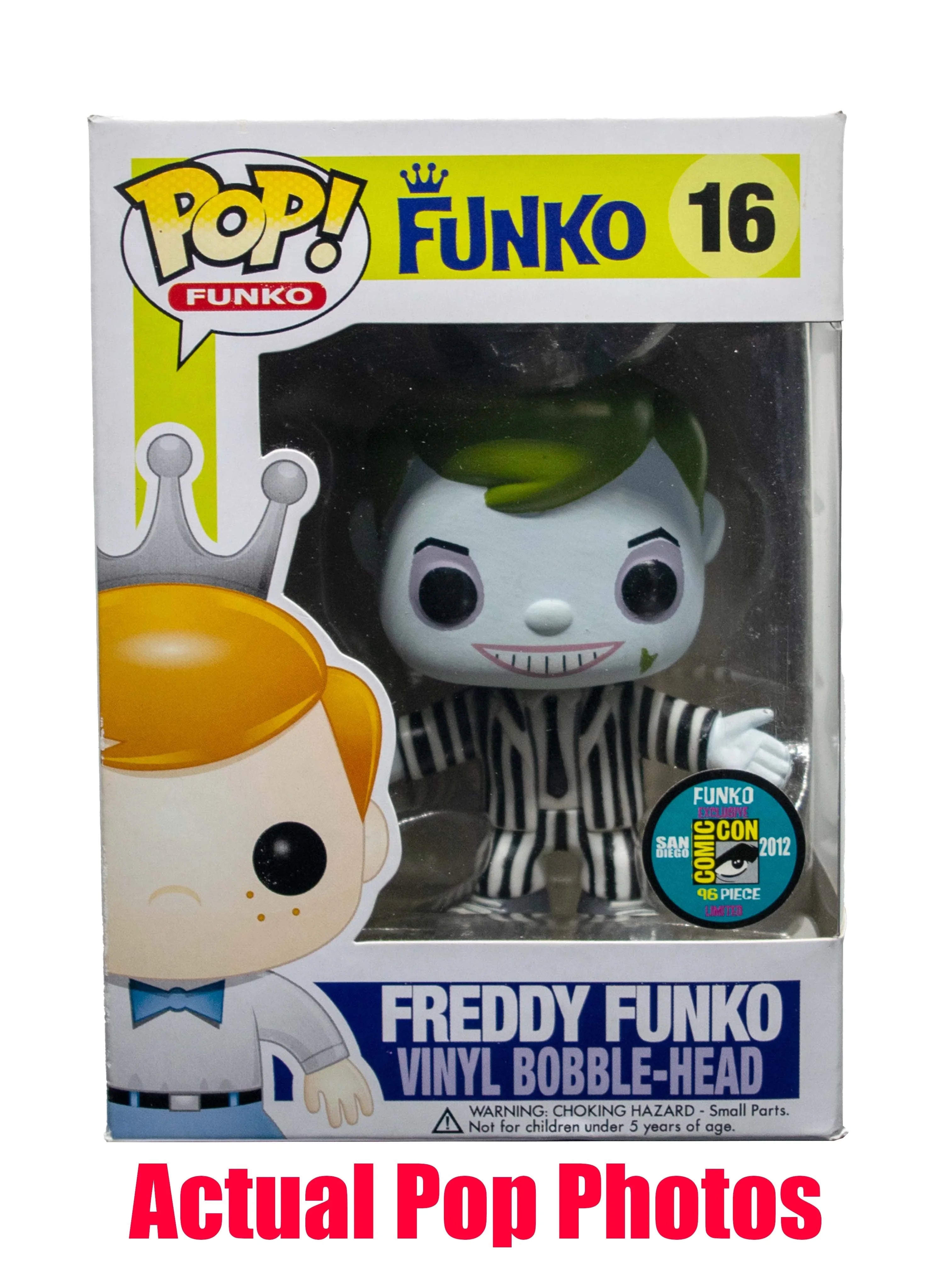 Freddy Funko Beetlejuice 16 - 2012 SDCC Exclusive/96 Made