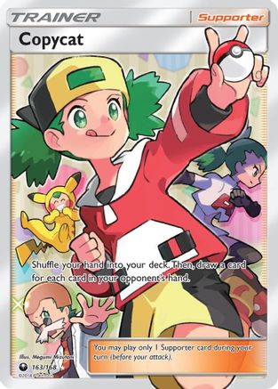 Copycat (Full Art) 163/168 - SM  Celestial Storm Holofoil