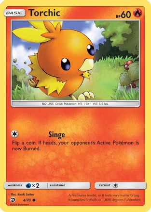 Torchic 004/70 - Dragon Majesty