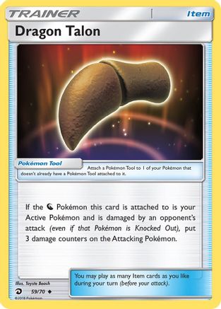 Dragon Talon 059/70 - Dragon Majesty Reverse Holofoil