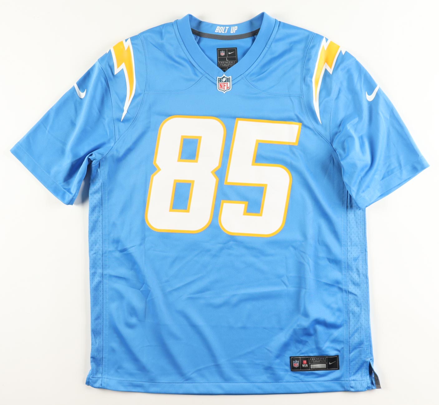 Antonio Gates Signed Chargers Nike Authentic Jersey