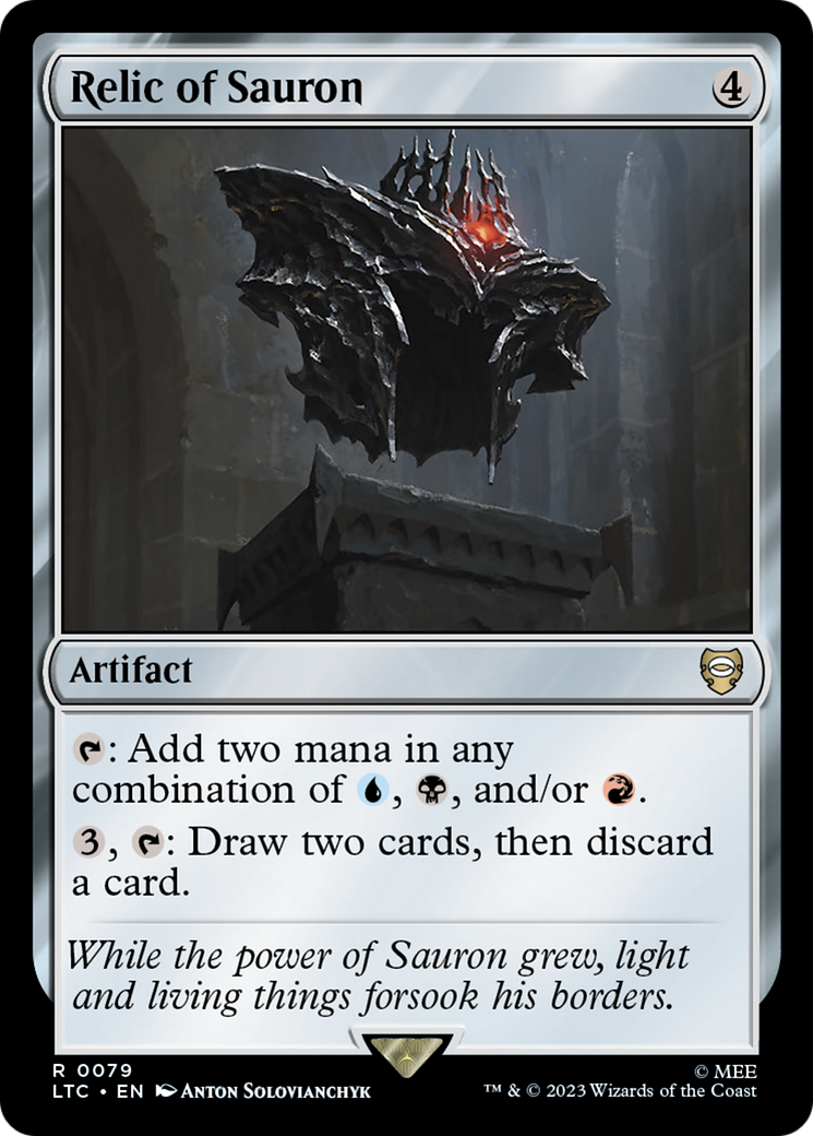 Relic of Sauron (LTC-079) - Tales of Middle-earth Commander