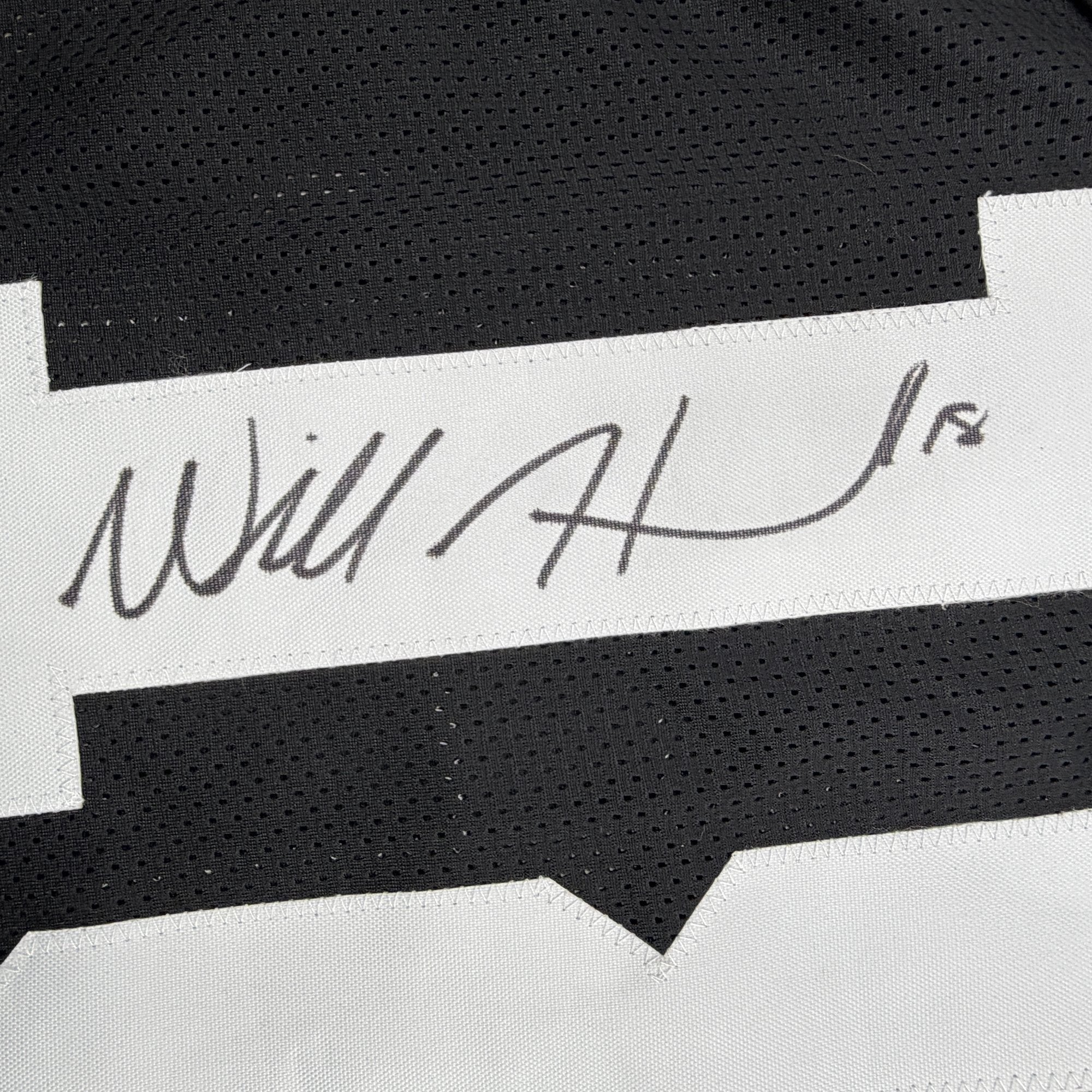 Autographed/Signed Will Howard Ohio State Black College Football Jersey Beckett BAS COA