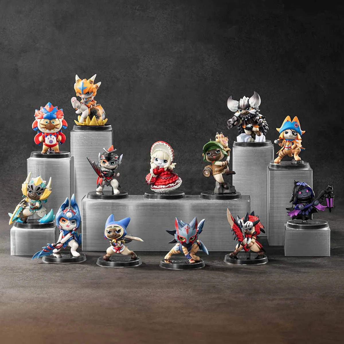 Monster Hunter Palico Series Figures Blind Box