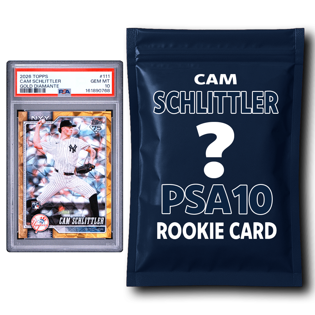 Cam Schlittler PSA 10 Graded Rookie Baseball Card Mystery Pack