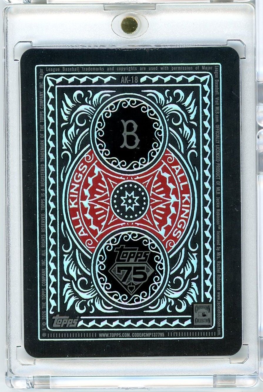 2026 Topps Jackie Robinson #AK18 All Kings Case Hit Baseball Card