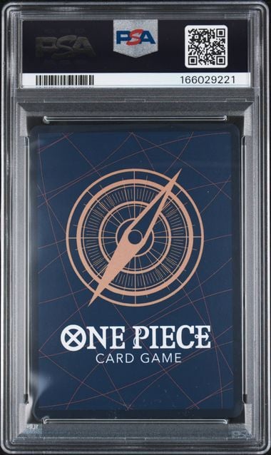 Graded 2025 One Piece Shanks #028 OP13 EN Trading Card Game PSA 10 Gem Mint