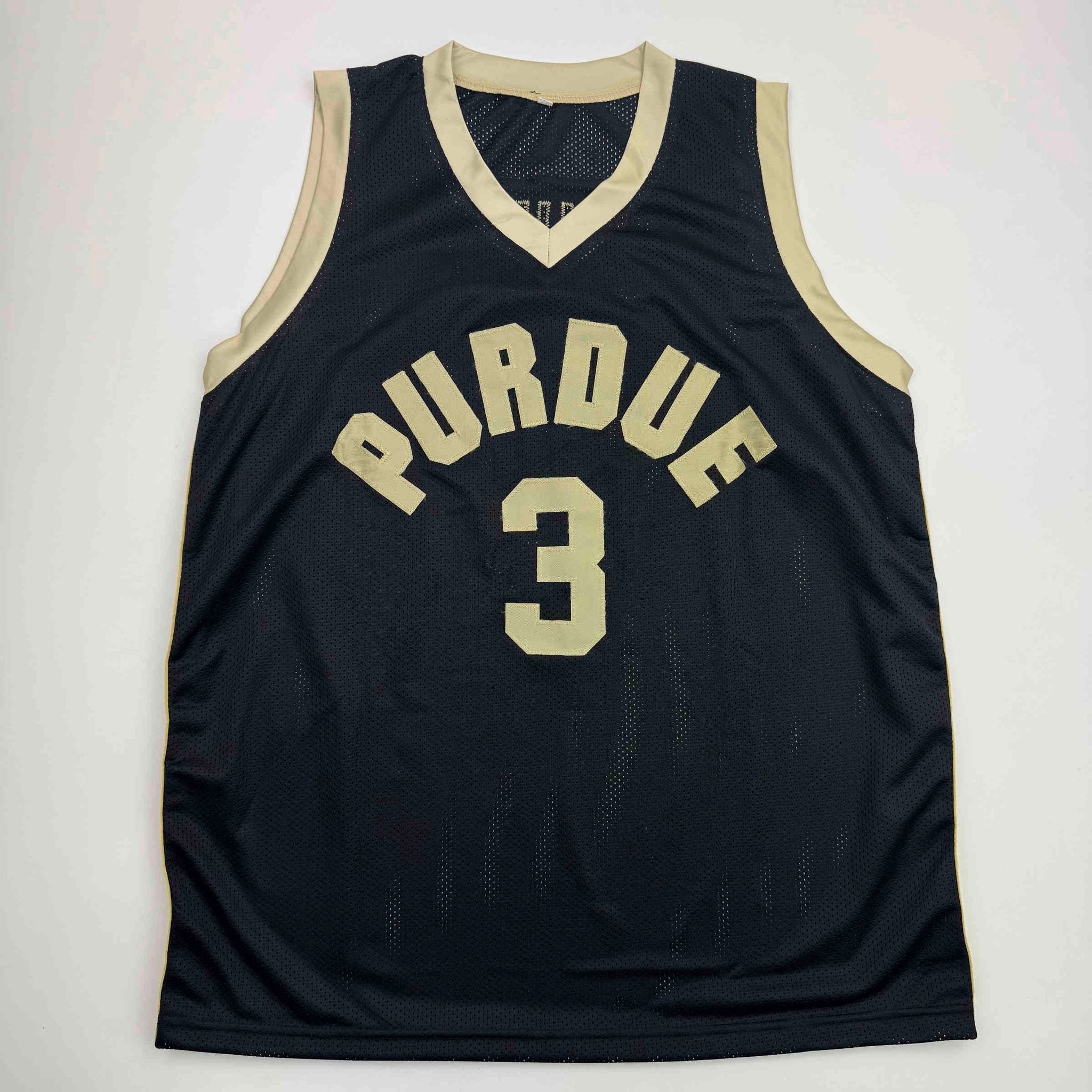 Autographed/Signed Braden Smith Purdue Black College Basketball Jersey JSA COA