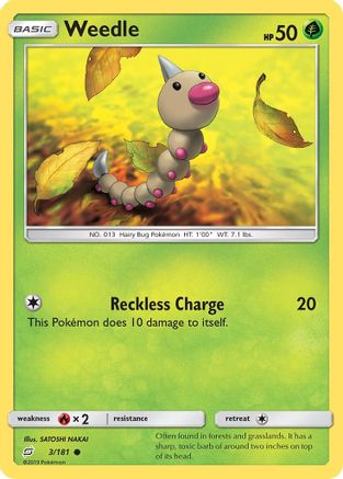 Weedle 003/181 - SM  Team Up