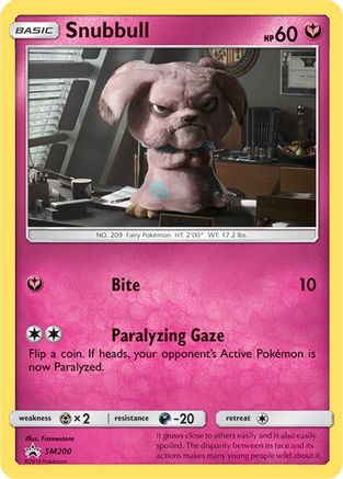 Snubbull (In-Store Event Promo) SM200 - SM Promos Holofoil
