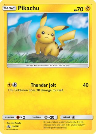 Pikachu SM183/248 - SM Promos Holofoil