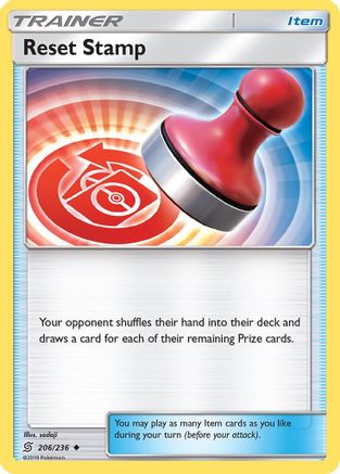Reset Stamp 206/236 - SM  Unified Minds