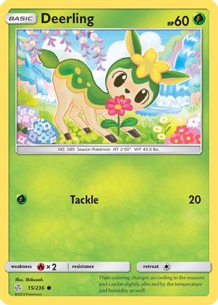 Deerling 015/236 - SM  Cosmic Eclipse