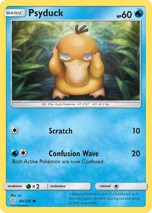 Psyduck 040/236 - SM  Cosmic Eclipse