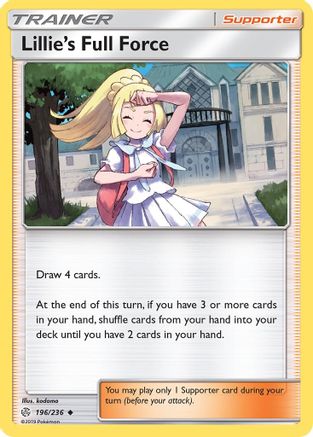 Lillie's Full Force 196/236 - SM  Cosmic Eclipse