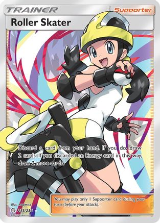 Roller Skater (Full Art) 235/236 - SM  Cosmic Eclipse Holofoil