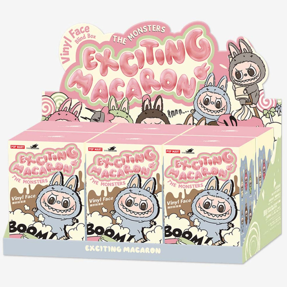 [RESTOCK: OCTOBER] POPMART Exciting Macaron Vinyl Face Blind Box Labubu