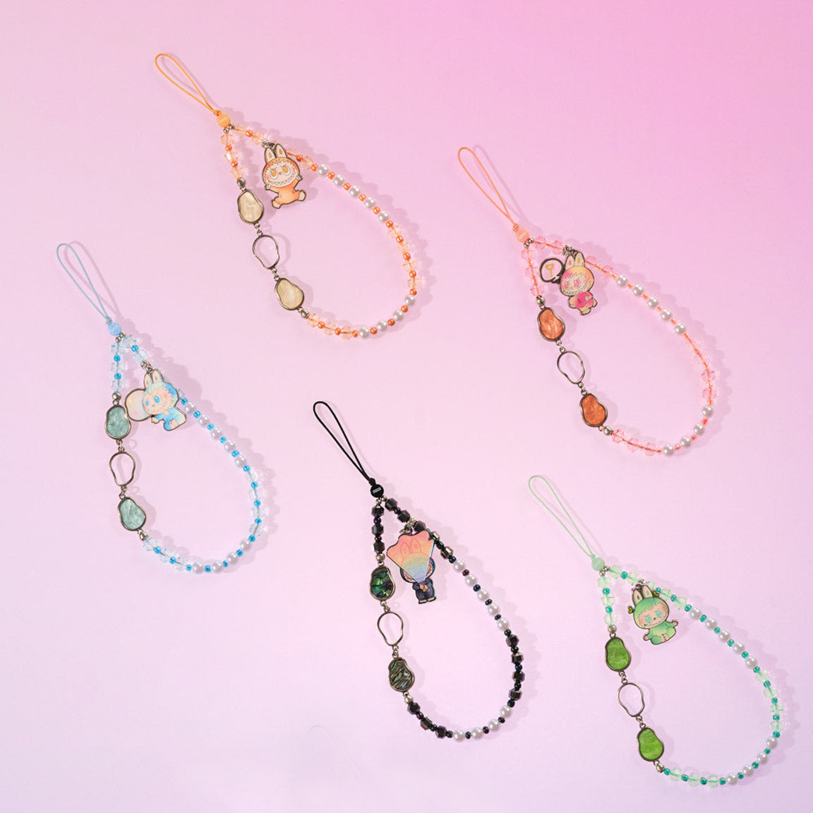 [In Stock] POPMART Big into Energy Series-Phone Charm Blind Box Labubu (SEALED)