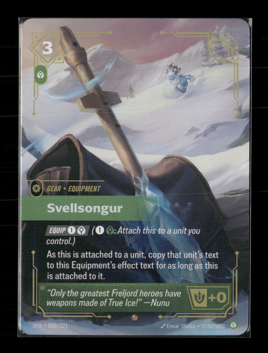 Svellsongur #059/221 - Riftbound Spiritforged