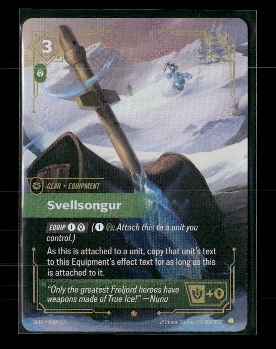 Svellsongur #059/221 - Riftbound Spiritforged