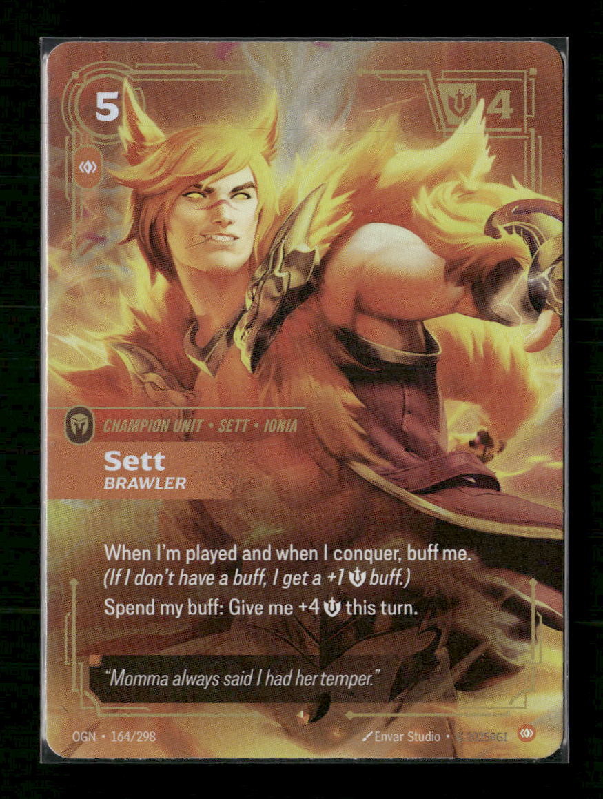 Sett - Brawler #164/298 Epic - Riftbound Origins
