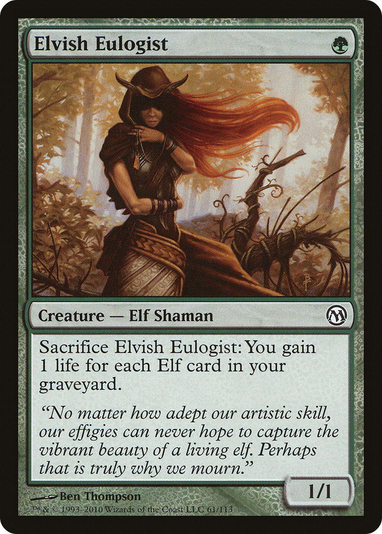 Elvish Eulogist (DPA-061) - Duels of the Planeswalkers