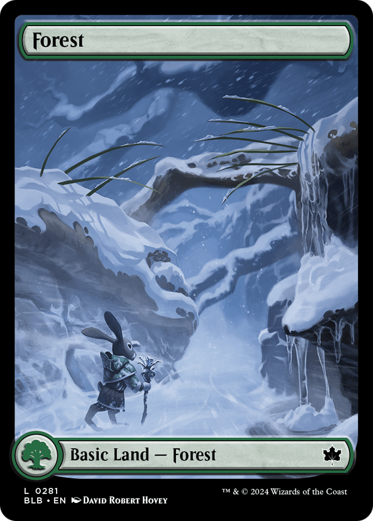 Forest (BLB-281) - Bloomburrow Foil