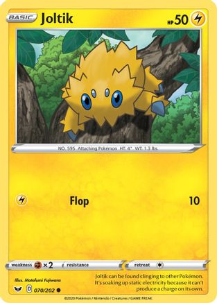 Joltik 070/202 - SWSH01 Sword & Shield Base Set