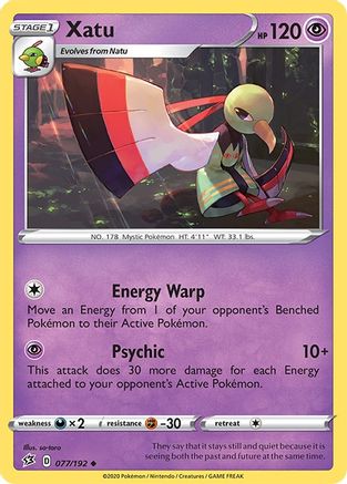 Xatu 077/192 - SWSH02 Rebel Clash