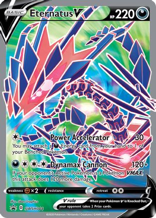 Eternatus V SWSH044/307 - SWSH Sword & Shield Promo Cards Holofoil
