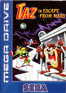 Taz In Escape From Mars | GameGear