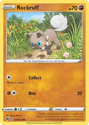 Rockruff 029/73 - Champions Path