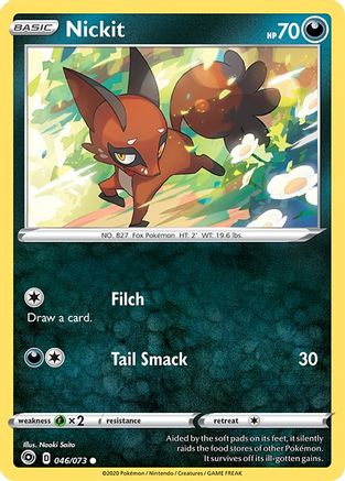 Nickit 046/73 - Champions Path Reverse Holofoil