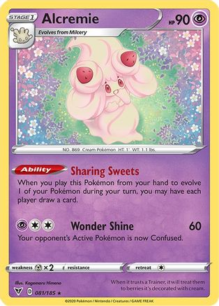 Alcremie 081/185 - SWSH04 Vivid Voltage