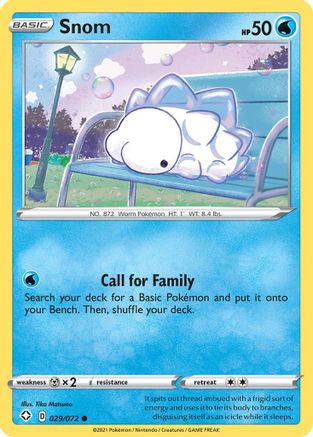 Snom 029/072 - Shining Fates Reverse Holofoil