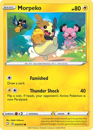Morpeko () 036/072 - Shining Fates