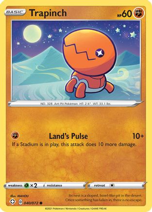 Trapinch 040/072 - Shining Fates
