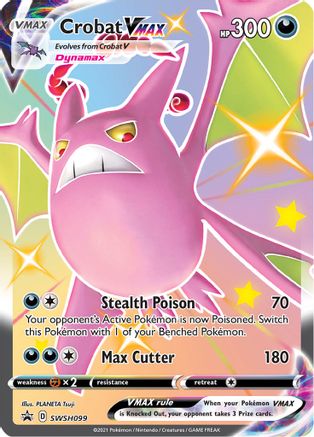 Crobat VMAX SWSH099/307 - SWSH Sword & Shield Promo Cards Holofoil
