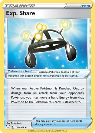 Exp. Share 126/163 - SWSH05 Battle Styles