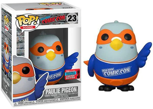 Paulie Pigeon (Blue, New York Comic Con, Icons) 23 -  2020 Fall Convention Exclusive